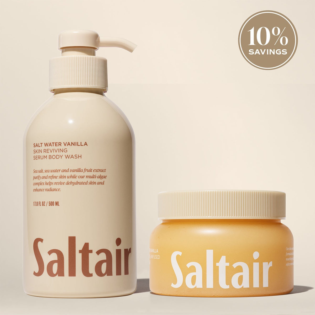 Salt Water Vanilla - Double Cleansing Duo